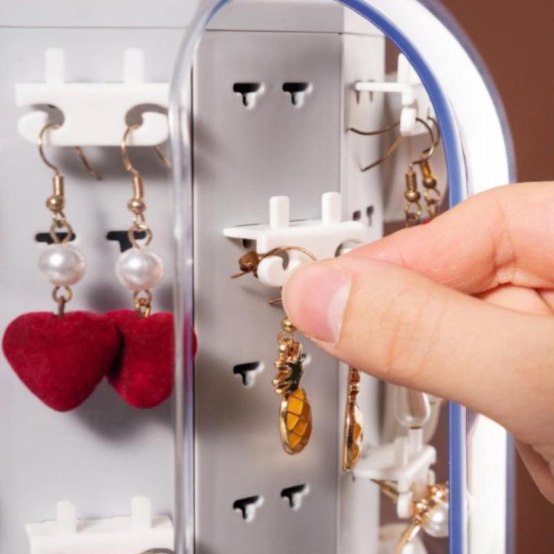 360 Rotating Jewellery Box with Built-In Tower Box - Fansee Australia