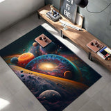 3D Printed Universal Planet Outer Space Rugs - Fansee Australia