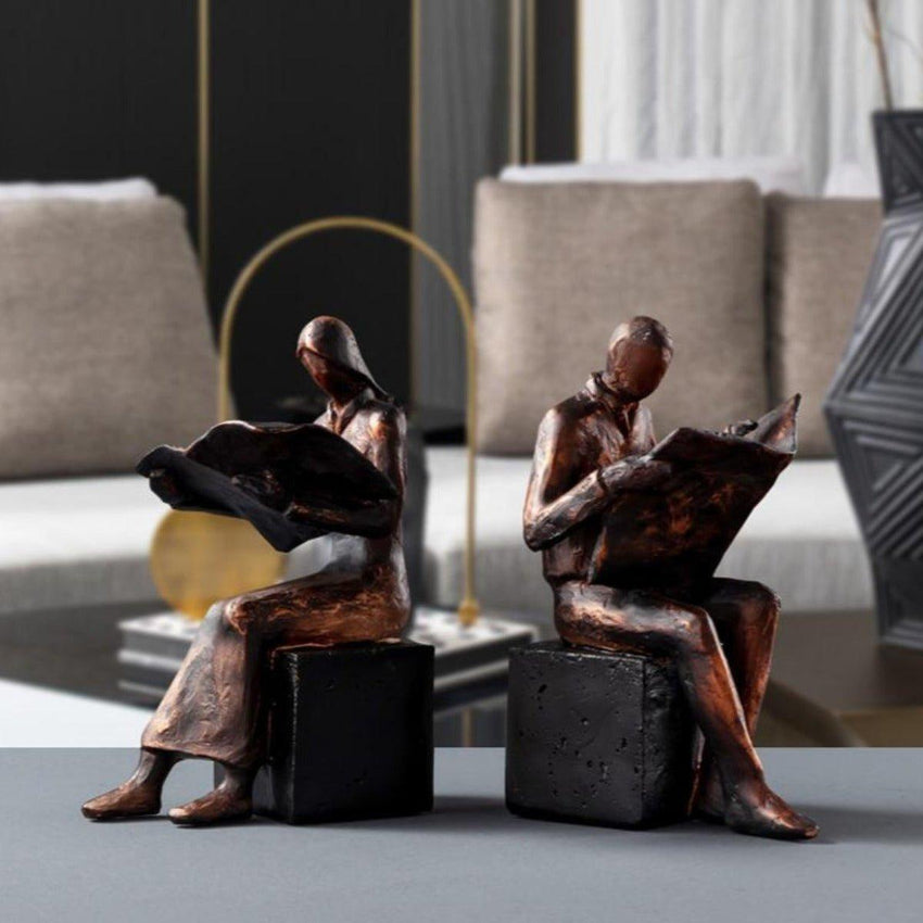 Antique Handmade Resin Bookend - Fansee Australia