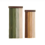 Boho Cascade – 2-Piece Gradient Macrame Wall Hanging Set - Fansee Australia