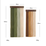 Boho Cascade – 2-Piece Gradient Macrame Wall Hanging Set - Fansee Australia