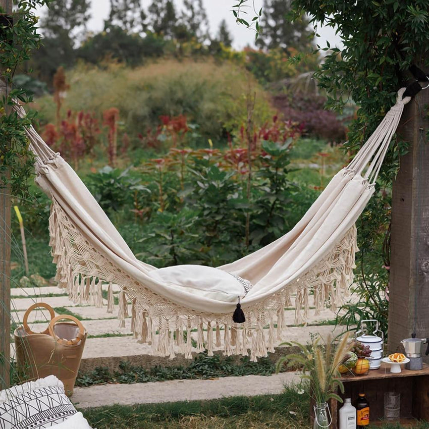 Boho Chic Macrame Hammock - Fansee Australia