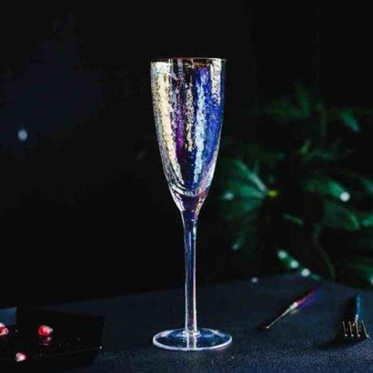 Champagne Glasses 4 Pcs Set(Lumière Arrosée-C) - Fansee Australia