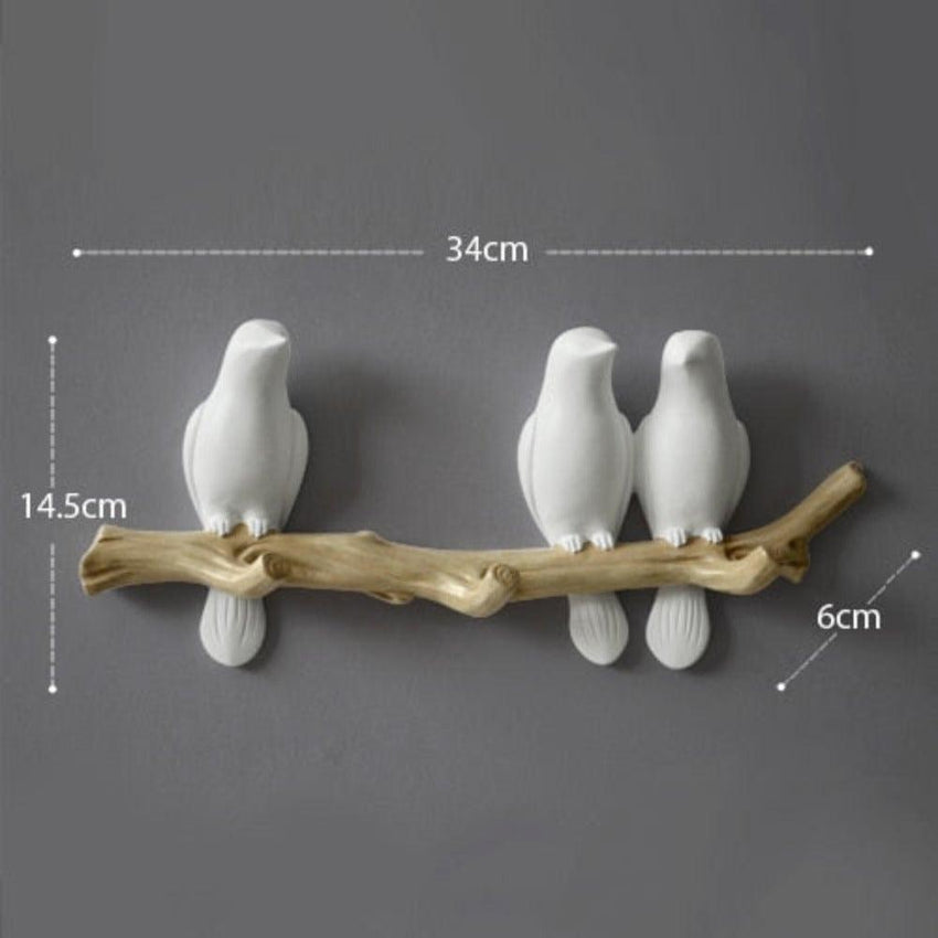 Elegant Bird Wall Hanger Wall Hook - Fansee Australia