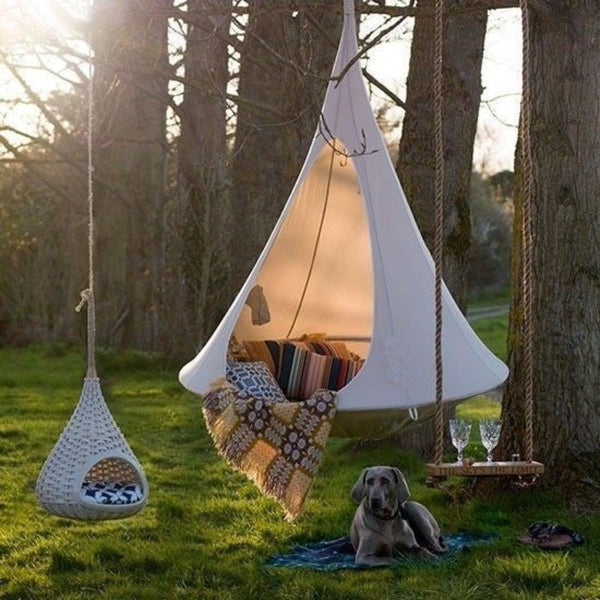cocoon tree tent Extra Large Outdoor Camping Cocoon Hammock Tree Hamaca Tent (180x150cm)