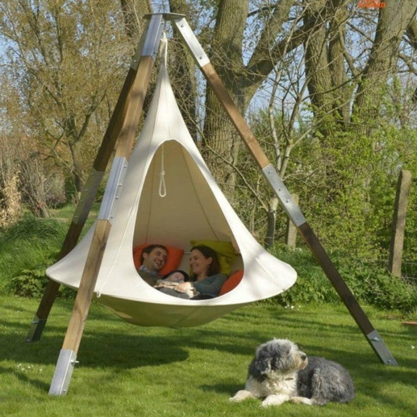 Extra Large Outdoor Camping Cocoon Hammock Tree Hamaca Tent (180x150cm) - Fansee Australia