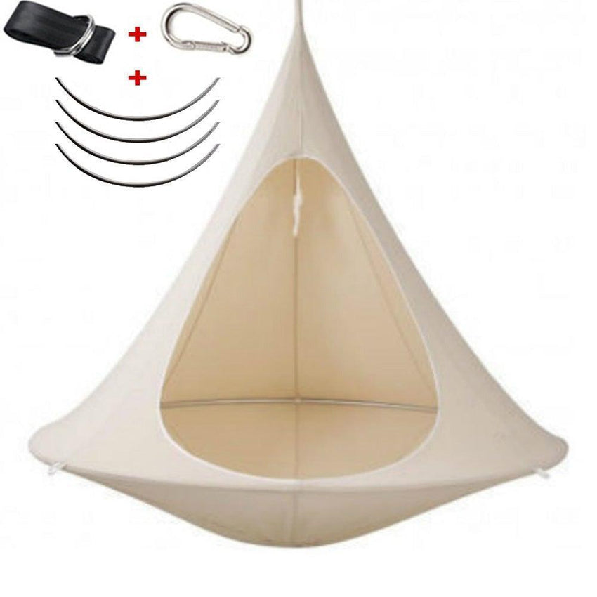 Extra Large Outdoor Camping Cocoon Hammock Tree Hamaca Tent (180x150cm) - Fansee Australia