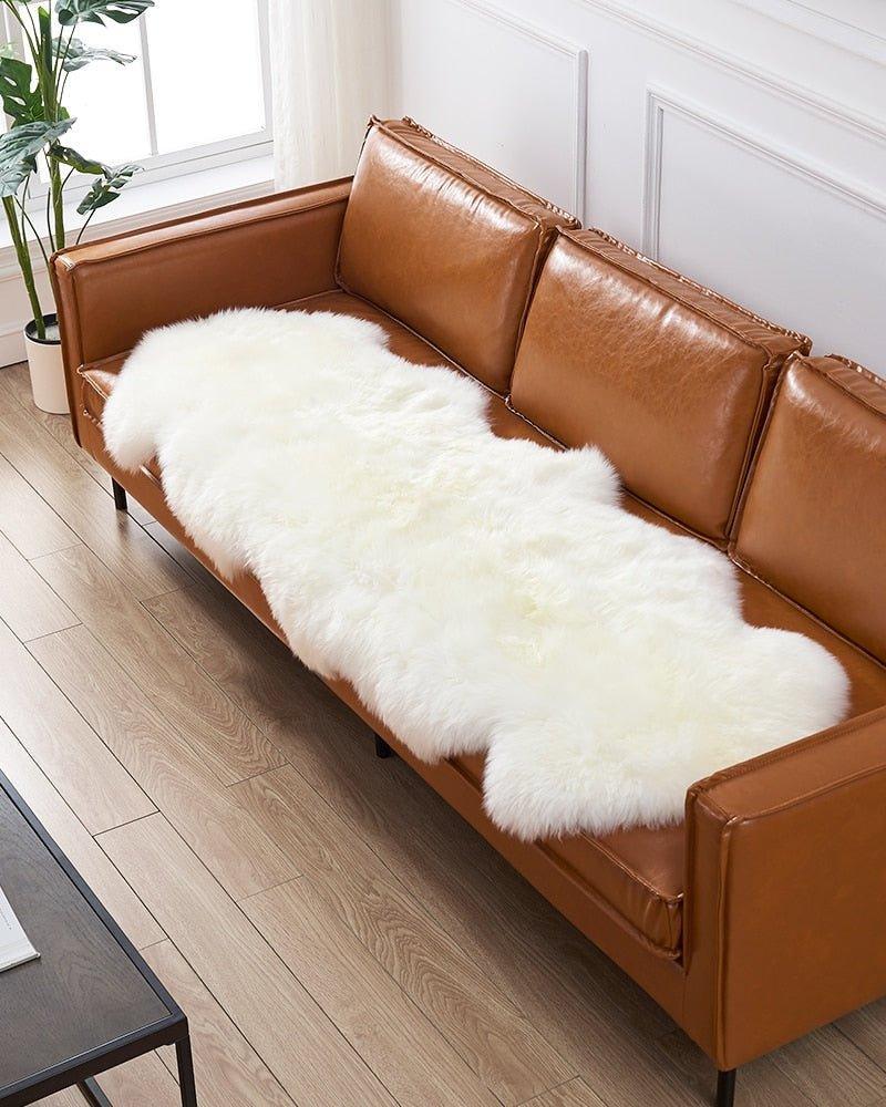 Fuzzy Faux Sheepskin Fur Rugs (60x180cm) - Fansee Australia