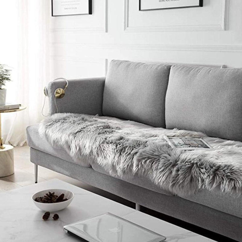 Fuzzy Faux Sheepskin Fur Rugs (60x180cm) - Fansee Australia