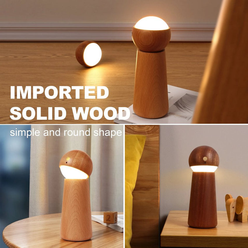 GlowCube Touch Voice-Control USB Dimmable Table Lamp - Fansee Australia