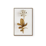 Golden flowers Wall Art Canvas Prints (50x70cm) - Fansee Australia