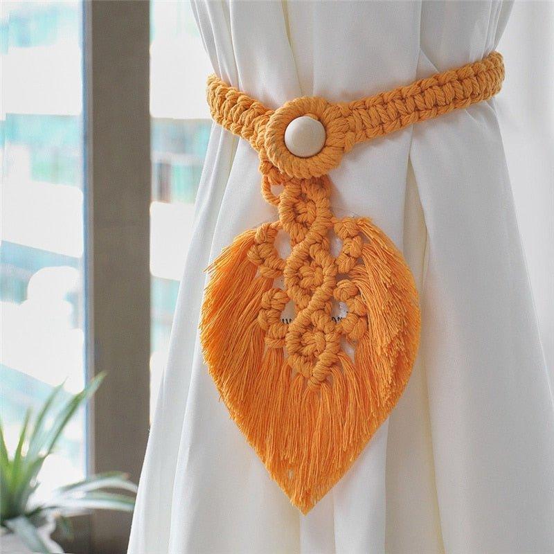 Handmade Macrame Curtain Tieback Set - Fansee Australia