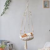 Handwoven Macrame Swing Pet Hammock - Fansee Australia