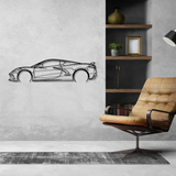 High-Performance Car Silhouette Metal Wall Art - Fansee Australia
