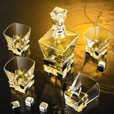High-Quality Lead-Free Whiskey Decanter and Glasses Set Gift Box - Fansee Australia