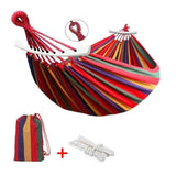Indoor Outdoor Portable Canvas Hammock - Fansee Australia