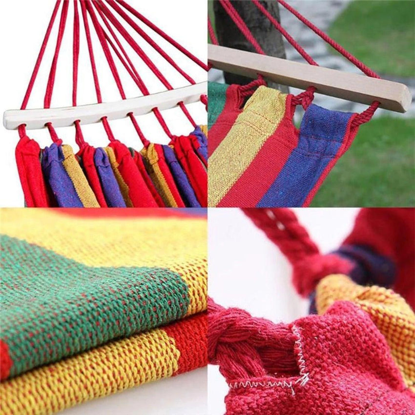Indoor Outdoor Portable Canvas Hammock - Fansee Australia