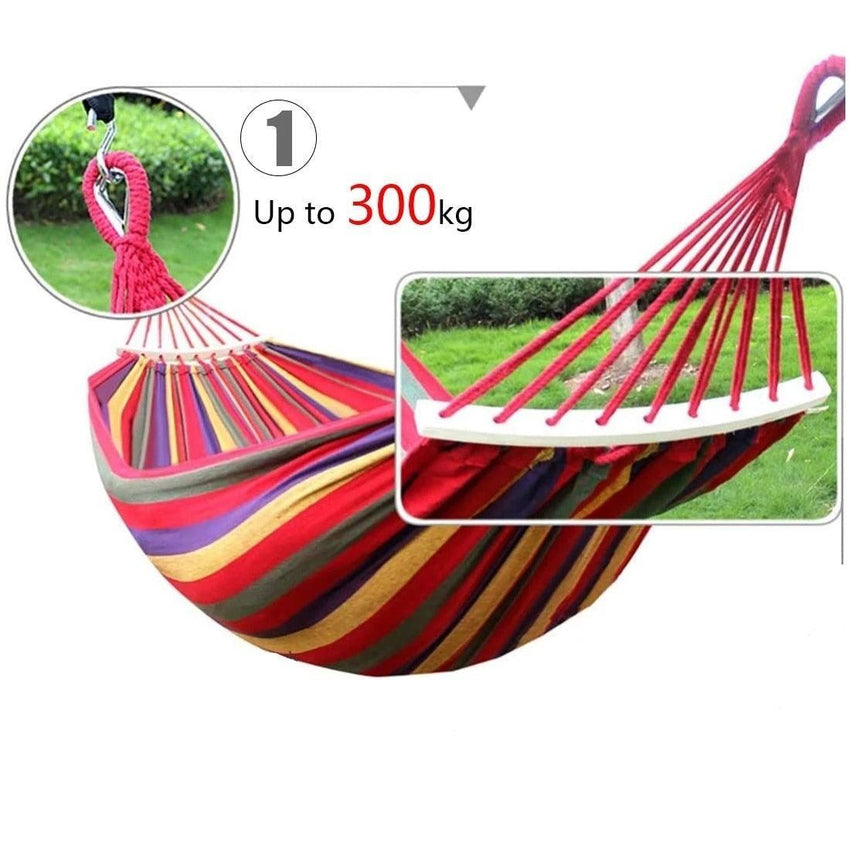 Indoor Outdoor Portable Canvas Hammock - Fansee Australia
