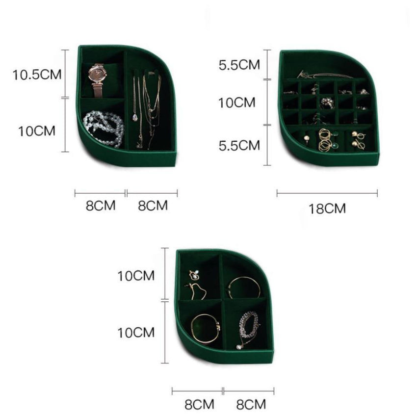 Jewellery Box - Leaf Green - Fansee Australia