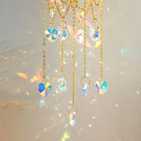 Natural Crystal Stone Sun Catcher Wall Hanging - Fansee Australia