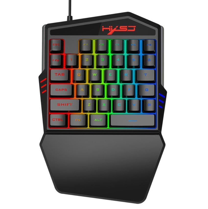 One-Handed Gaming Keyboard And Mouse Combo - Fansee Australia