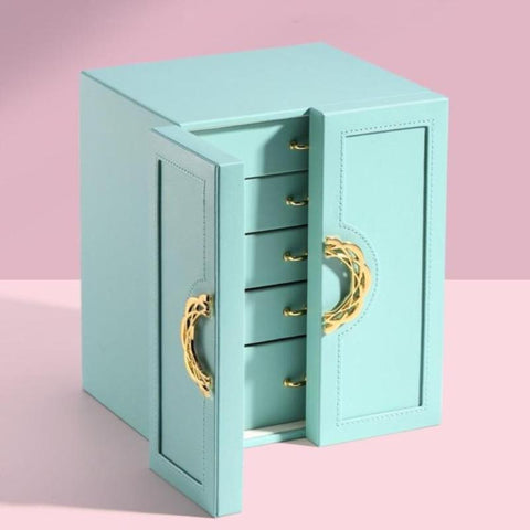 Premium Quality Large Capacity PU Leather Jewellery Box - Fansee Australia