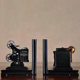 Retro Style Camera and Film Projector Bookend - Fansee Australia