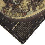 Space Ship Kraft Paper Wall Art Poster (50.5X35cm) - Fansee Australia
