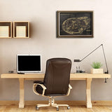 Space Ship Kraft Paper Wall Art Poster (50.5X35cm) - Fansee Australia