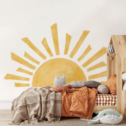 Sunrise Removable Peel And Stick PVC Wall Sticker - Fansee Australia