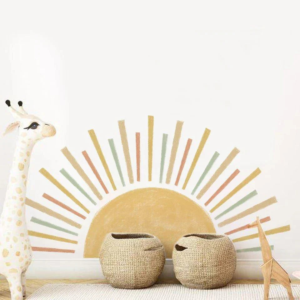 Sunshine Removable Wall Sticker For Nursery - Fansee Australia