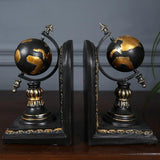 Vintage Retro Globe Bookend - Fansee Australia