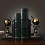 Vintage Retro Globe Bookend - Fansee Australia
