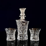 Whiskey Glasses Set - King (4- Tumblers & 1- Decanter) - Fansee Australia