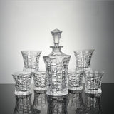 Whiskey Glasses Set - King (4- Tumblers & 1- Decanter) - Fansee Australia