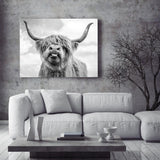 Highland Cow Canvas Prints (75x100cm) - Fansee Australia
