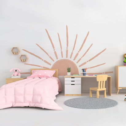 Pink Sunset Removable Wall Sticker - Fansee Australia