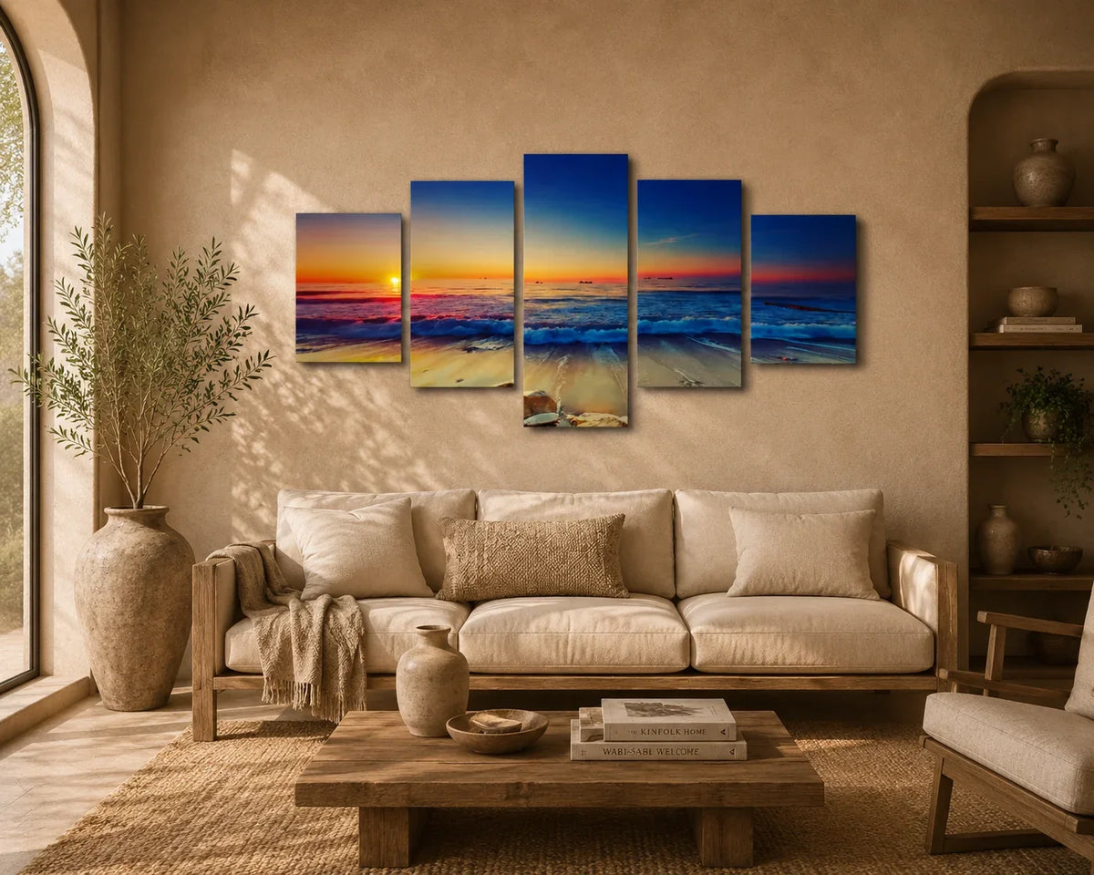 Multi Panel Wall Art Australia – Grand Scale Artwork for Statement Interiors