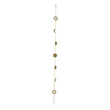 11Pcs Gold Shining Metal Moon Phase Garland Wall Decor Set - Fansee Australia