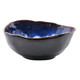 15.5cm 4 Pcs Set Handmade Blue Artisan Dinner Bowl - Fansee Australia