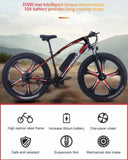 21 Speed 26 Inch 350W 36V Fat Tyre Electric Bike - Fansee Australia