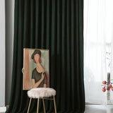 Veloura Luxe Velvet Room-Darkening Curtain Panel – Premium Velvet Drapery