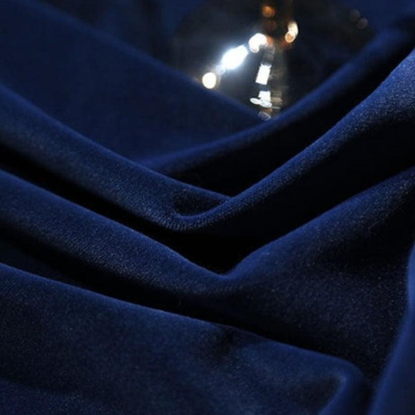 Veloura Luxe Velvet Room-Darkening Curtain Panel – Premium Velvet Drapery