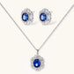OVIANA Sapphire Royale Jewellery Set