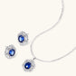 OVIANA Sapphire Royale Jewellery Set