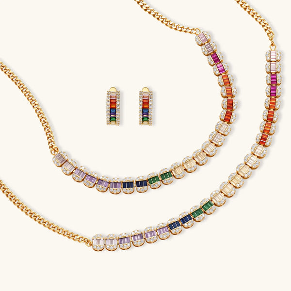 OVIANA Prism Lumière Jewellery Set