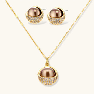 OVIANA™ Aurora Halo Jewellery Set