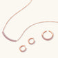 OVIANA Rosé Radiance Jewellery Set