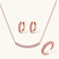 OVIANA Rosé Radiance Jewellery Set
