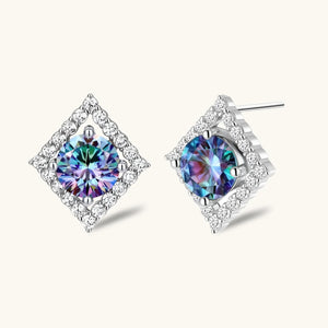 OVIANA™ Prism Dreams Moissanite Stud Earrings